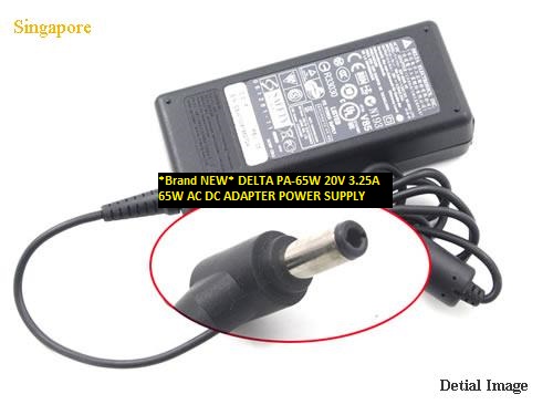 *Brand NEW* 20V 3.25A PA-65W DELTA 65W AC DC ADAPTER POWER SUPPLY